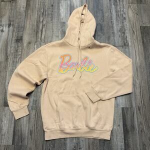 Barbie Dream Car Pullover Hooded Sweatshirt (Size M) Tropical Dream Logo NWOT